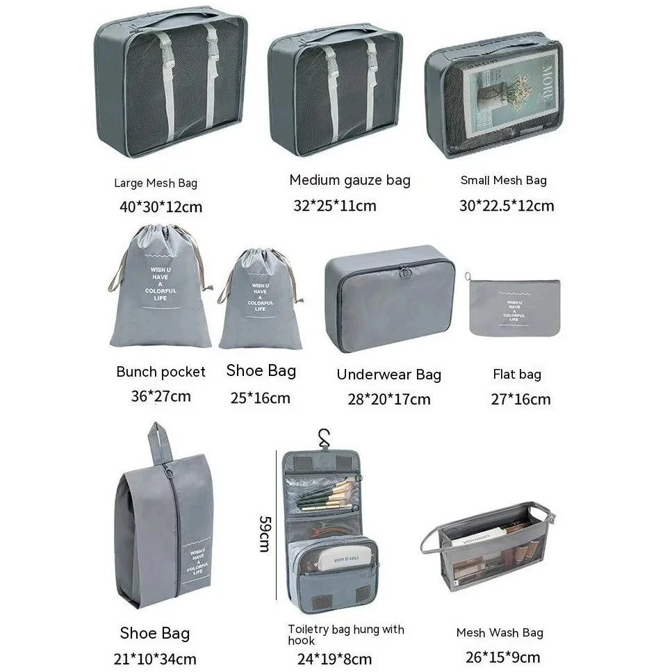 Packing Cubes 9 piece set